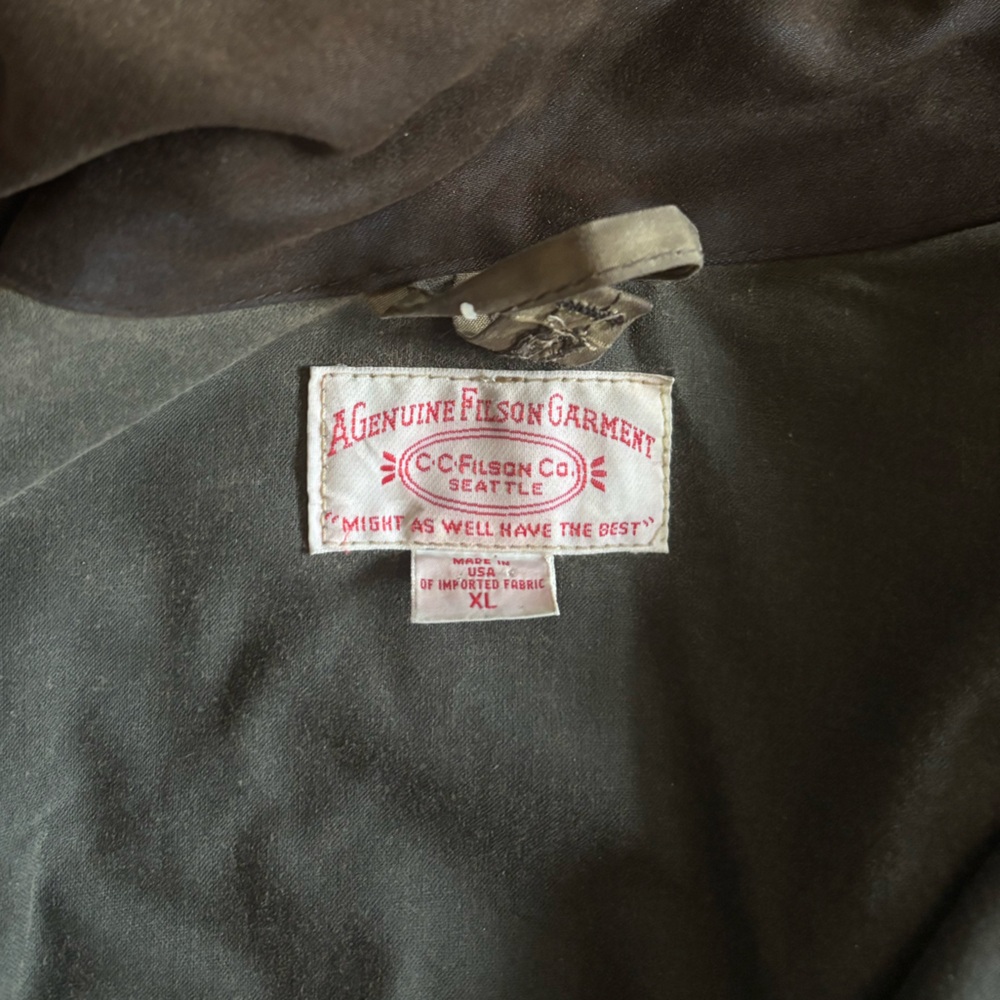 Filson Tin Cloth Jacket